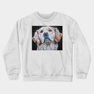 Golden Retriever Fine Art Painting Crewneck Sweatshirt